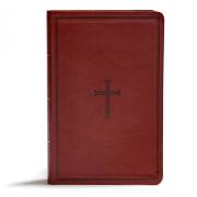 KJV Giant Print Reference Bible-Brown LeatherTouch | SHOPtheWORD