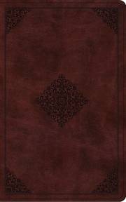 ESV Vest Pocket New Testament w/Psalms And Proverbs-Burgundy Ornament Design TruTone (Not Available-Out Of Print) | SHOPtheWORD