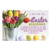 Cards-Pass It On-Easter Blessings/Floral (3" x 2") (Pack Of 25) | SHOPtheWORD