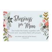Cards-Pass It On-Blessings For Mom/Floral (3" x 2") (Pack Of 25) | SHOPtheWORD