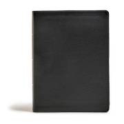 CSB Tony Evans Study Bible-Black Genuine Leather Indexed | SHOPtheWORD