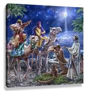 Pizazz Print-The Magi w/Swarovski Crystals (10" x 10") | SHOPtheWORD