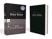 NASB Pew And Worship Bible (Comfort Print)-Black Hardcover | SHOPtheWORD
