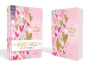 NIV Heart Of Gold Holy Bible (Comfort Print)-Pink Hardcover | SHOPtheWORD