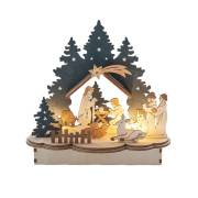 Nativity-LED Light Up (7.125" x 3.5" x 7.125") | SHOPtheWORD