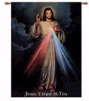 Wall Hanging-The Divine Mercy/Jesus, I Trust In You (26" x 36") | SHOPtheWORD