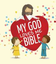 My God Loves Me Bible Board Book by Cecilie Fodor | SHOPtheWORD