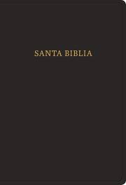 Span-RVR 1960 Super Giant Print Reference Bible (Biblia Letra Super Gigante con Referenc)-Black Imitation Leather Index | SHOPtheWORD