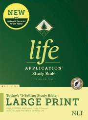 NLT Life Application Study Bible/Large Print (Third Edition) (RL)-Hardcover Indexed | SHOPtheWORD
