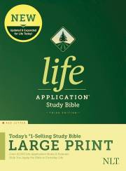 NLT Life Application Study Bible/Large Print (Third Edition) (RL)-Hardcover | SHOPtheWORD