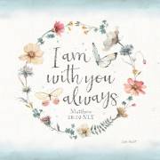 Coaster-With You Always-Square (3.75" x 3.75") | SHOPtheWORD