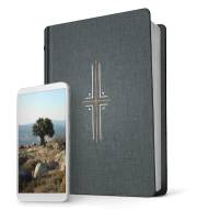 NLT Filament Bible-Gray Hardcover Indexed | SHOPtheWORD