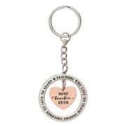 Keyring-Best Teacher w/Gift Tin | SHOPtheWORD