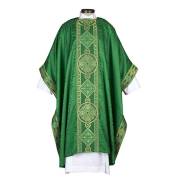 Monastic Chasuble-Avignon Collection-Green (59" x 51") | SHOPtheWORD