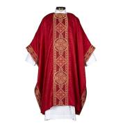 Monastic Chasuble-Avignon Collection-Red (59" x 51") | SHOPtheWORD