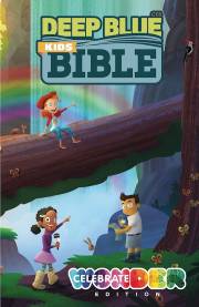 CEB Deep Blue Kids Bible-Celebrate Wonder Edition-Hardcover | SHOPtheWORD
