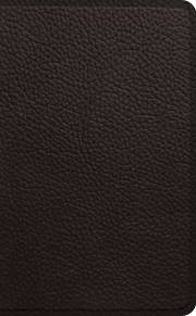 ESV Pocket Bible-Deep Brown Buffalo Leather | SHOPtheWORD