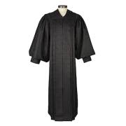 Robe-Classic Jacquard Pulpit-Plain-Black-53" | SHOPtheWORD