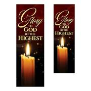 Banner-Glory To God w/Pole Hems (18" x 5') | SHOPtheWORD