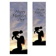 Banner-Mother's Day Silhouette w/Pole Hems (2' x 6') | SHOPtheWORD