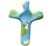 Cross-Comforting Clay-Peace On Earth (5.5") | SHOPtheWORD