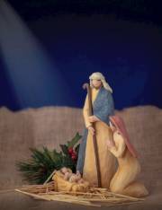 Nativity Set-3 Piece Holy Family (2" x 7") | SHOPtheWORD