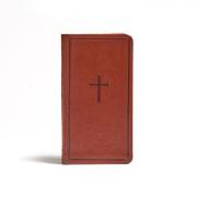 CSB Single-Column Pocket New Testament-Brown LeatherTouch | SHOPtheWORD