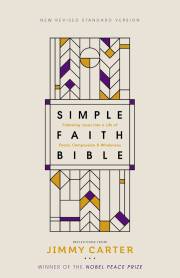 NRSV Simple Faith Bible (Comfort Print)-Hardcover | SHOPtheWORD