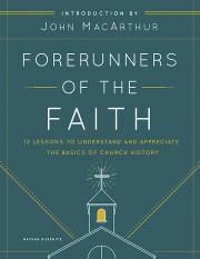 Forerunners Of The Faith by Nathan Busenitz | SHOPtheWORD