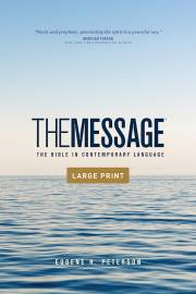The Message Outreach Bible/Large Print-Softcover | SHOPtheWORD