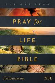 NLT The One Year Pray For Life Bible-Softcover | SHOPtheWORD