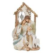 Figurine-Holy Family w/Star In Window (9.25") | SHOPtheWORD