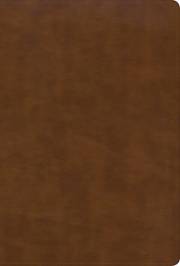 KJV Large Print Ultrathin Reference Bible-British Tan LeatherTouch (Black Letter) (Oct) | SHOPtheWORD