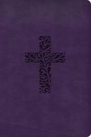 KJV Study Bible (Full Color)-Purple LeatherTouch Indexed (Oct) | SHOPtheWORD