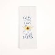 Tea Towel-Give Us This Day Our Daily Bread (16" x 28") (Pack Of 6) | SHOPtheWORD