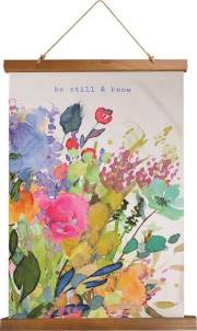 Wall Hanging-Extravagant Love/Be Still & Know Watercolor (17" x 26") | SHOPtheWORD