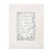 Terra Framed Art-Tabletop-As For Me And My House (7" x 9") | SHOPtheWORD