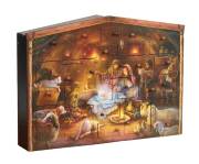 Wooden Advent Calendar-Nativity (19 1/2" x 14 1/4" x 3 1/4") | SHOPtheWORD