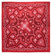 Bandana-Cross-Red Cotton (22" x 22") | SHOPtheWORD