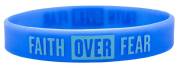 Power Bands-Faith Over Fear (.5"W 3.75" Dia) (Pack Of 12) | SHOPtheWORD