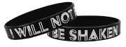 Power Bands-I Will Not Be Shaken (.5"W 3.75" Dia) (Pack Of 12) | SHOPtheWORD