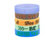 Power Bands-Assorted-Small (.5"W 2" Dia) (Pack Of 12) | SHOPtheWORD