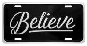 Auto Tag-Deluxe-Believe-Silver/Black | SHOPtheWORD