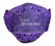 Face Mask-We Shall Overcome-Purple | SHOPtheWORD