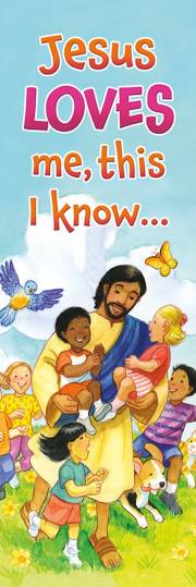 Bookmark-Jesus Love Me This I Know (1 John 4:19) (Pack Of 25) | SHOPtheWORD