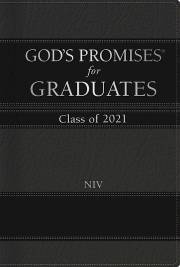 God's Promises For Graduates: Class Of 2021 (NIV)-Black by Jack Countryman | SHOPtheWORD