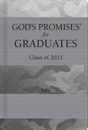 God's Promises For Graduates: Class Of 2021 (NIV)-Silver by Jack Countryman | SHOPtheWORD
