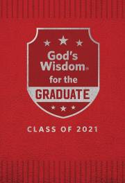 God's Wisdom For The Graduate: Class Of 2021 (NKJV)-Red by Jack Countryman | SHOPtheWORD