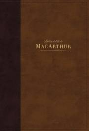 Span-NBLA MacArthur Study Bible (Biblia De Estudio MacArthur)-Brown Leathersoft | SHOPtheWORD