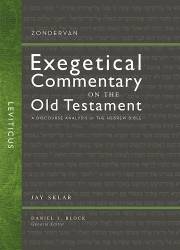 Leviticus (Zondervan Exegetical Commentary On The Old Testament) (Aug 2021) by Jay Sklar | SHOPtheWORD